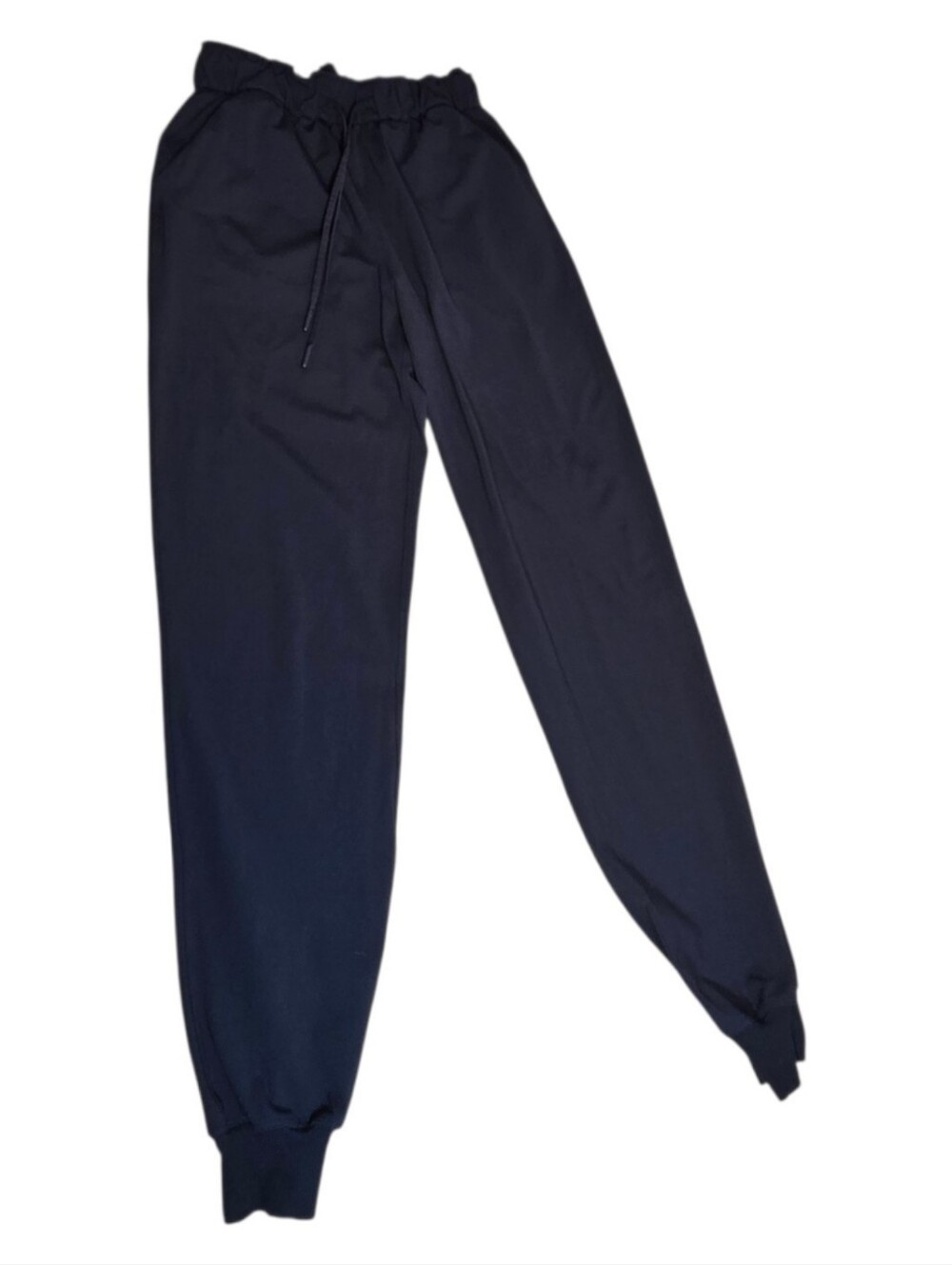 Lululemon Joggers Drawstring Elastic Waist Black Womens Size 4